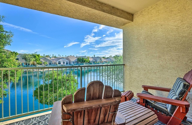 Waterfront Phoenix Condo w/ Lake & Mtn Views