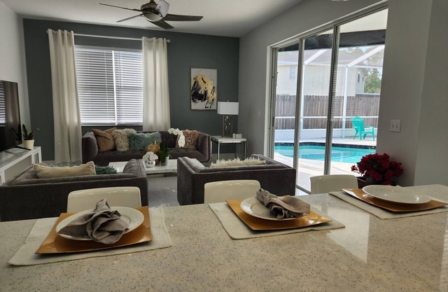 Welcome to Tampa Bay, beautiful private home with 4 bedrooms and a pool