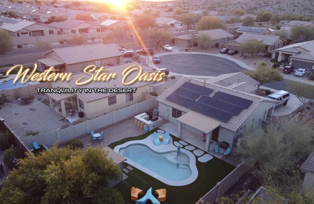 Western Star Oasis – Poolside Paradise in Goodyear