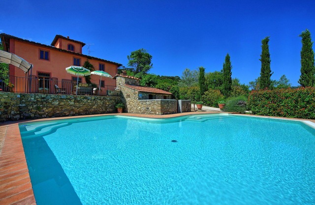 Casa de vacaciones privada con A/C, piscina privada, jacuzzi, WIFI, TV, cerca de Florencia