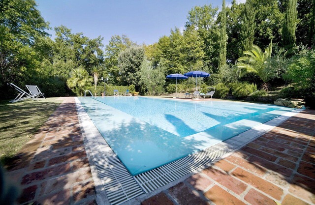 Estupenda casa de vacaciones privada con A/C, WIFI, piscina privada, TV, patio y vista panorámica