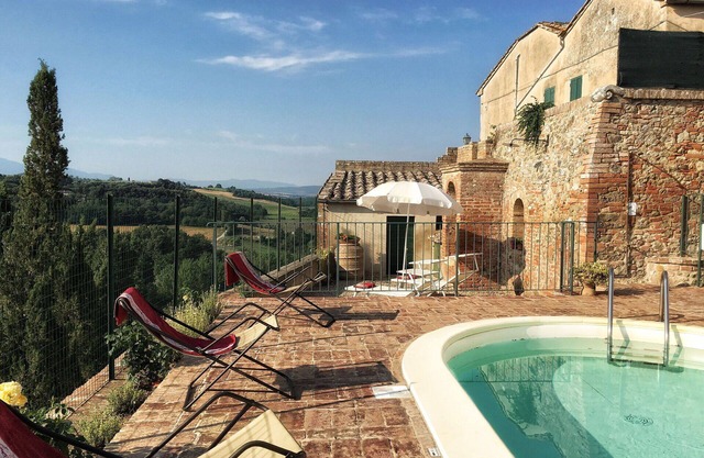 Casa de vacaciones privada con WIFI, piscina privada, A/C, TV, patio, cerca de Montalcino