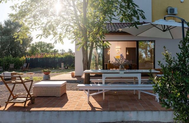 Estupenda casa de vacaciones privada para 4 personas con A/C, WIFI, terraza y vista panorámica