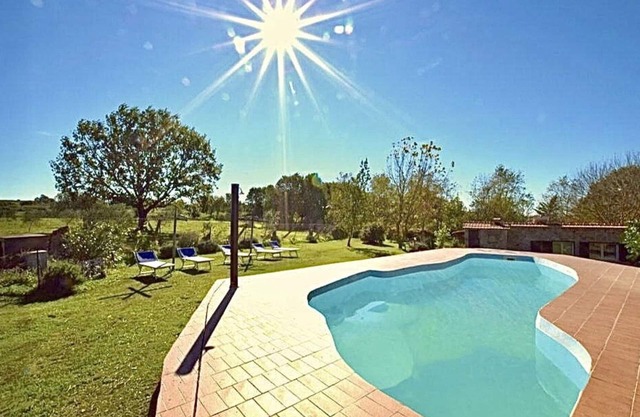 Preciosa casa de vacaciones privada con WIFI, piscina privada, mascotas permitida, vista panorámica