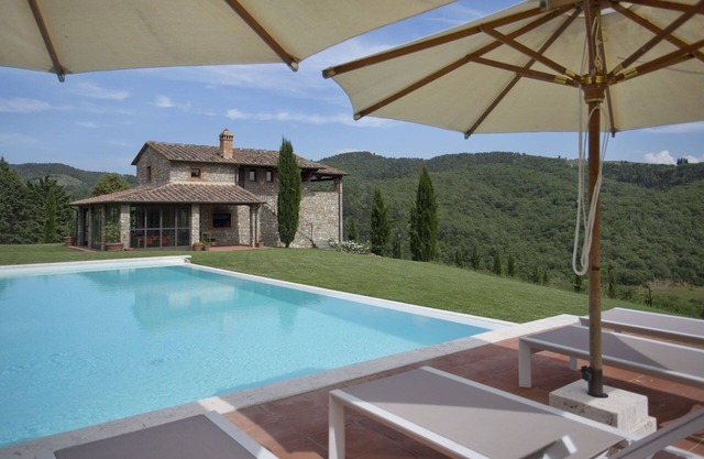 Maravillosa casa de vacaciones con A/C, WIFI, piscina privada, TV, patio y vista panorámica