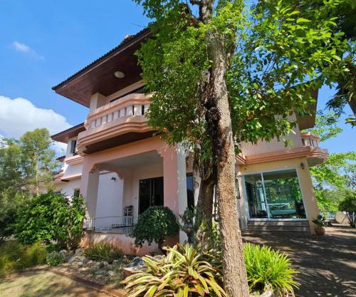 Wooden house and birdsong2