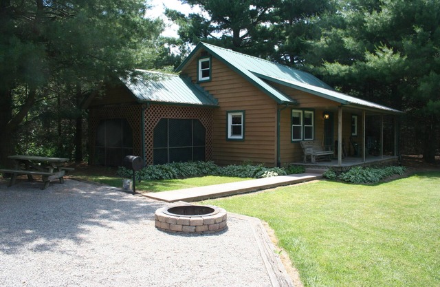Cabaña-Baño privado-Romántico-Vista al bosque-Cedar Cottage
