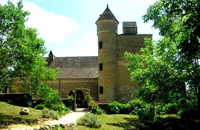 ¡Tu propio Petit Chateau cerca de Sarlat, piscina privada y torre con almenas!