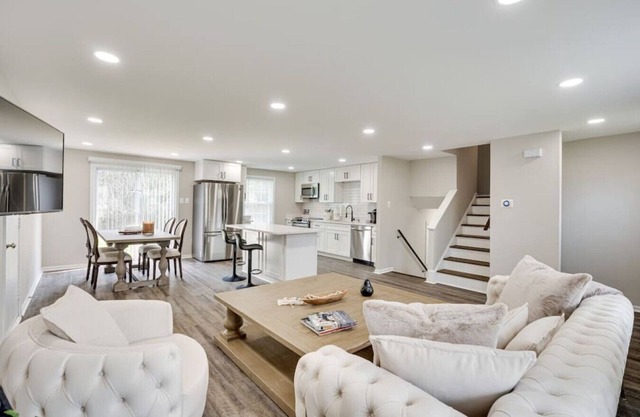Your Private 4 BEDR, 3 LVL, Completely Renovated Home w/ Attached 2-Car Garage