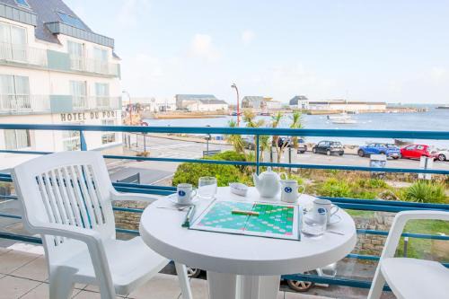 Plobannalec-Lesconil Apartamento | À 200m de la plage, appartement vue mer pour 2