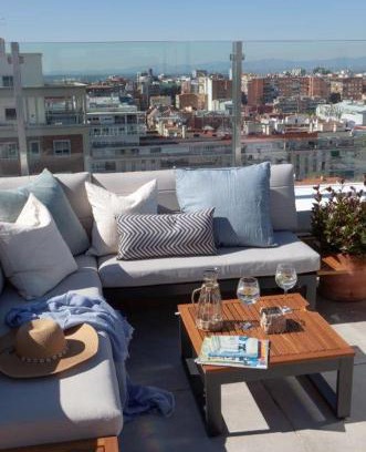 Cuatro Caminos Apartamento | Ático en Bernabéu con gran terraza, Paseo de la Castellana