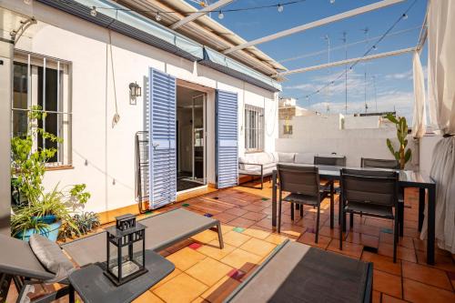 Tiro de Linea-Santa Genoveva Apartamento | Ático la Azotea con terraza PRIVADA
