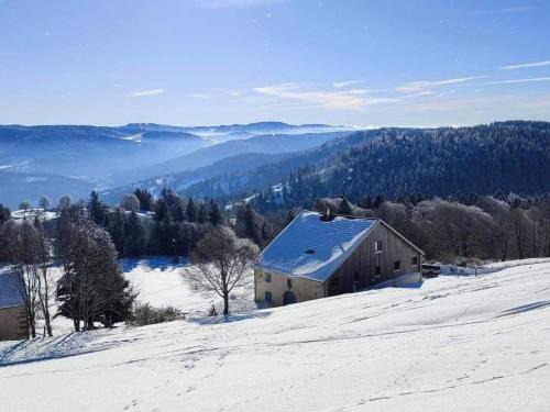 Basse-sur-le-Rupt Cama Y Desayuno | Évasion tranquille dans les Vosges : chambre avec vue, cheminée et cuisine locale - FR-1-589-623