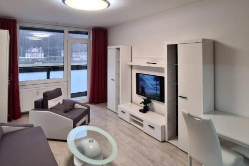 Decin Apartamento | Útulný apartmán v centru, s krásným výhledem, parkování zdarma