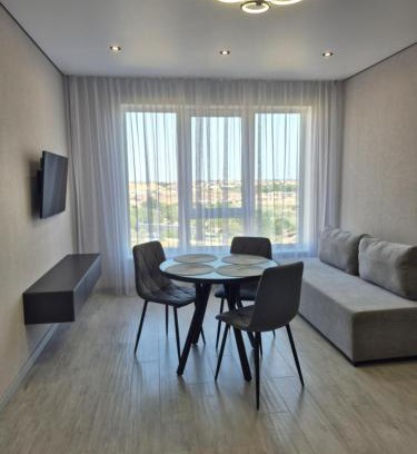Vapnyarka Apartamento | Апартаменти на Марсельській 62 в ЖК Острова, 1 спальня та кухня-студія