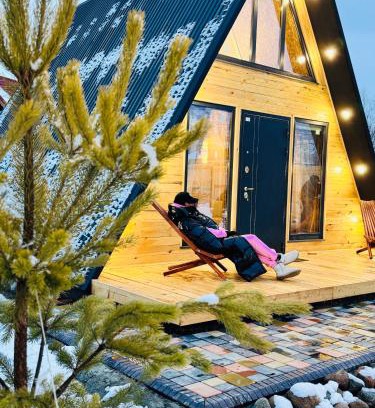 Ulytau District Chalet De Esquí | В ШалаШе Старый город Aframe 1