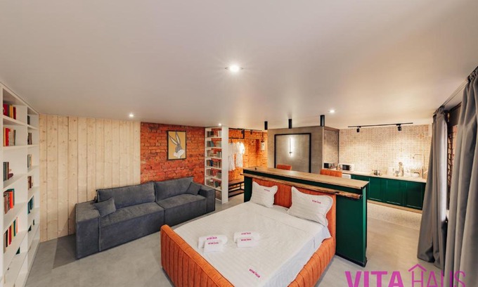 Petropavlovsk Apartamento | Дизайнерская квартира-студия в центре Stamba