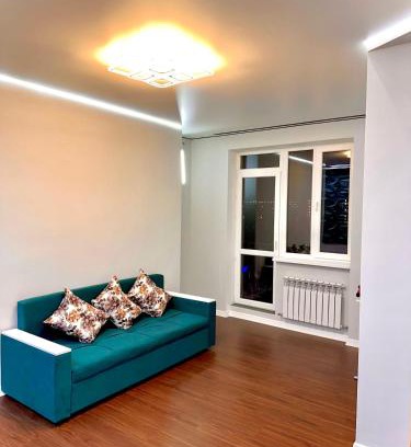 Almaty Apartamento | Просторная 3-комнатная квартира 70 м кв в ЖК Elaman, посуточно и почасовой