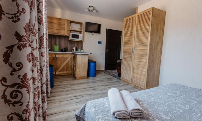 Tver Apartamento | Студия #3 с паковкой, беседкой и мангалом