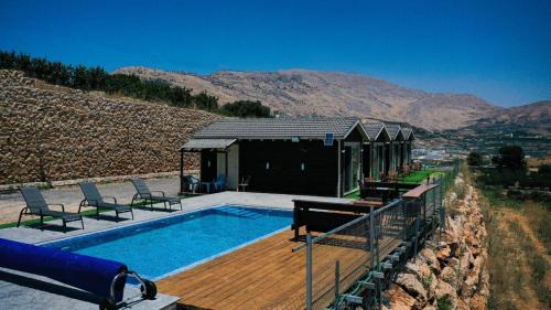 Majdal al-Shams Cabina | פסגת גן עדן בחרמון