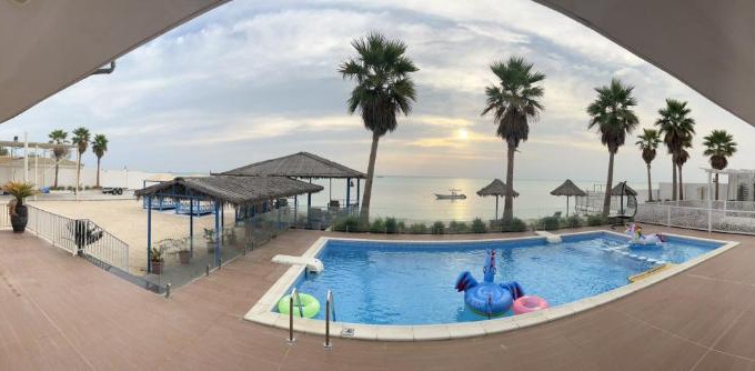 Al Ghariyah Chalet De Esquí | شاليه عائلي على البحر بالغارية