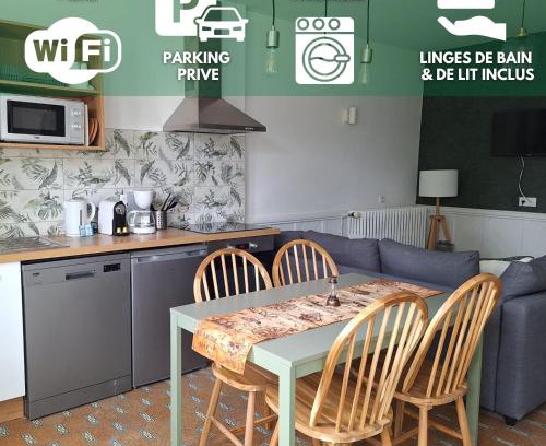 Chateaubriant Apartamento | ღ Pirates des Caraïbes - Parking, Terrasse, Wifi