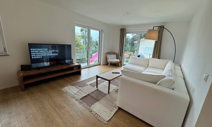 Uffing am Steffelsee Apartamento | ღLIBORIA I Stylish maisonette I Lake