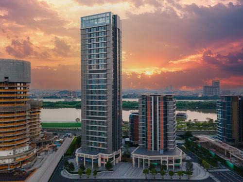 Guangzhou Apartamento | 金舍名都国际公寓广州天河金融城三溪地铁站店