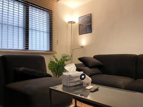 Hapjeong-dong Villa | 블랙앤우드 하우스, 서울 합정, 홍대 1정거장, 한강 도보 Modern Cozy Seoul Loft, Hongdae, Near Han-river