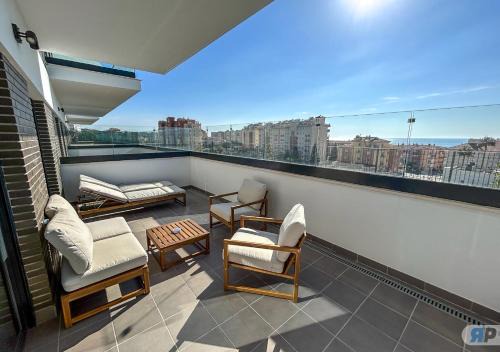 Algarrobo Apartamento | 002 Orizon con terraza y vista al mar