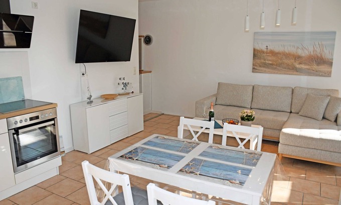 Dranske Apartamento | 01 Holiday apartment with terrace ground floor Dranske - beautiful apartments in Dranske on