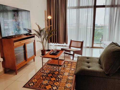 Taman Mount Austin Apartamento | 033 Palazio Apartment VINTAGE Style Studio Mount Austin Wifi & Netflix
