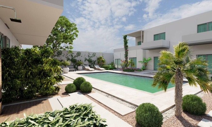 Yalı Apartamento | 1+1 Villa with Communal Pool in Bodrum Ortakent
