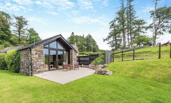 Llangadog Cabaña | Alojamiento de 1 habitaciones en Gwynfe, Llangadog