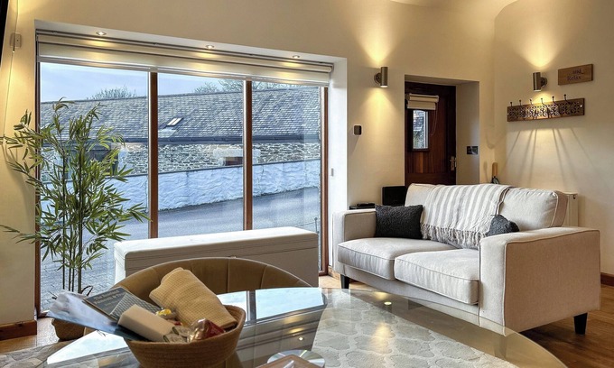 Maenporth Cabaña | Alojamiento de 1 habitaciones en Falmouth