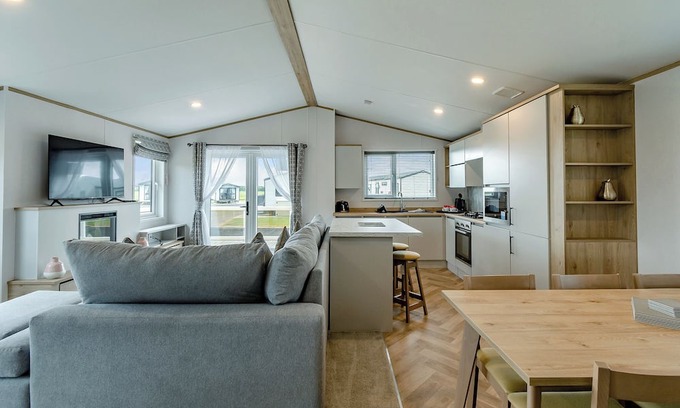 Hornsea Chalet De Esquí | Alojamiento de 2 habitaciones en Hornsea