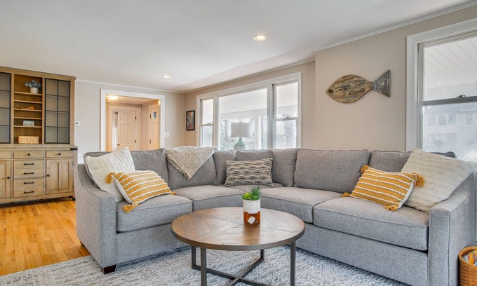Cataumet Casa | 1 Mi to Beach: Cape Cod Family Home in Bourne!