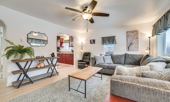 Bay Harbor Casa | 1 Mi to Little Traverse Bay: Home w/ Fire Pit