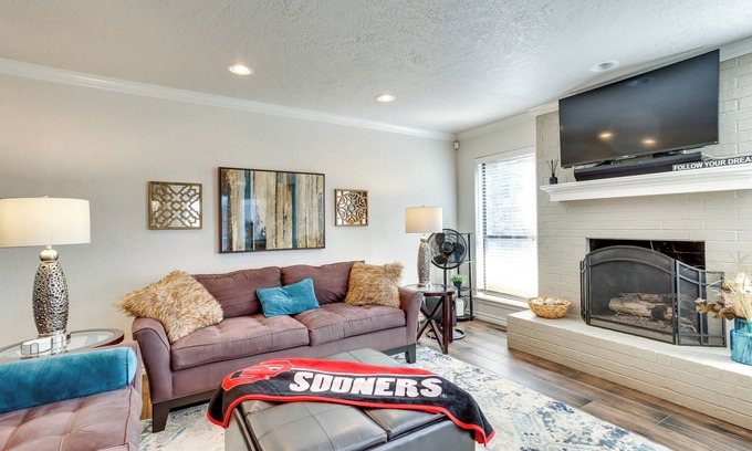 Norman Casa | < 1 Mi to OU Campus - Norman Vacation Rental