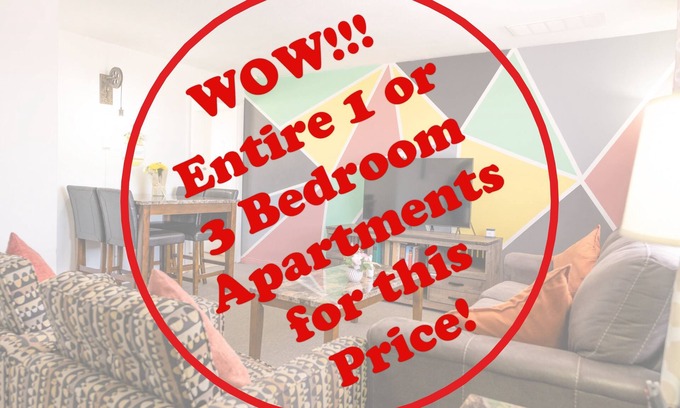 Page Apartamento | 1 or 3 Bedroom Apartment with Full Kitchen