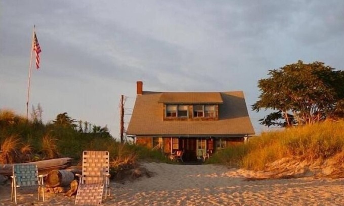 Saybrook Manor Casa | 1910 Beachhouse, la playa privada más exquisita de Connecticut