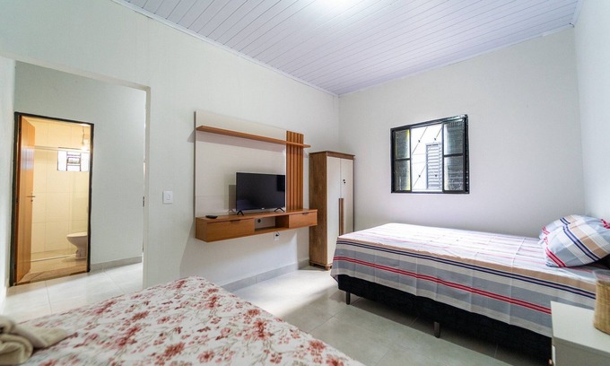 Taguatinga Norte Casa | 1Bedroom Kitnet, 20%off, Full Kitchen, Wi-fi 400Mbps, Jr Catito