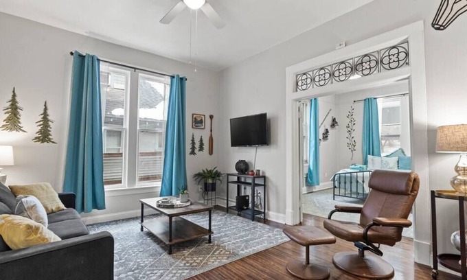 Cliff - Cannon Apartamento | 1BR, 1st Floor / Pets OK / Hot tub!