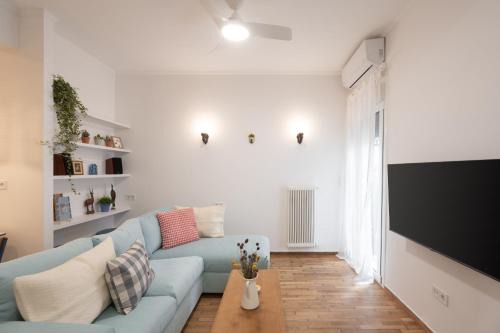 Kerameikos Apartamento | 1BR Next to Metro Modern Comfort