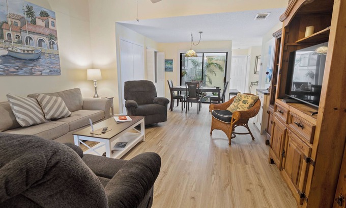 New Smyrna Beach Villa | 2 Bdrm 2 Bath Sea Woods Villa-Unit 4406