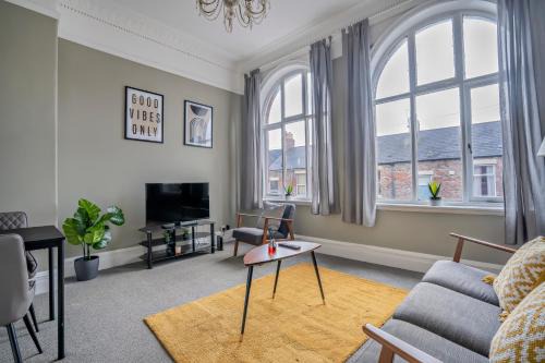 Wallsend Apartamento | 2 Bed-Town Centre-Free Parking