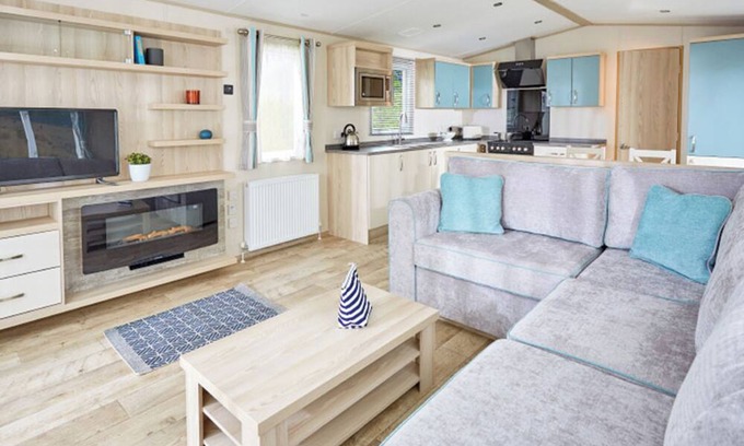 Holywell Casa | Alojamiento de 2 habitaciones en Holywell Bay