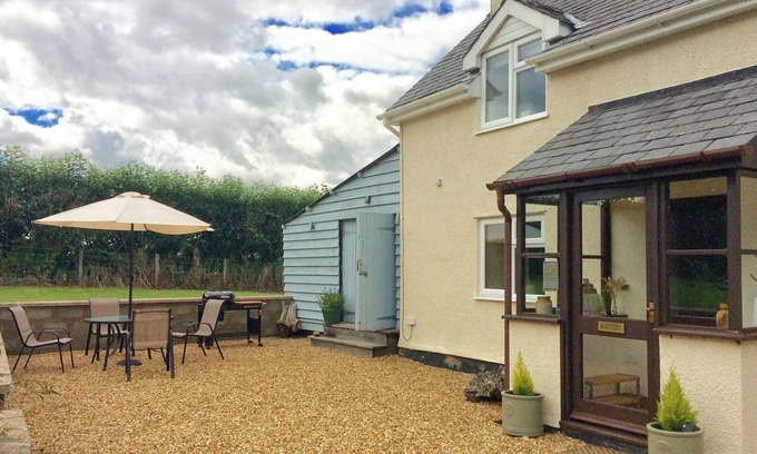 Presteigne Cabaña | Alojamiento de 2 habitaciones en Knill, near Presteigne