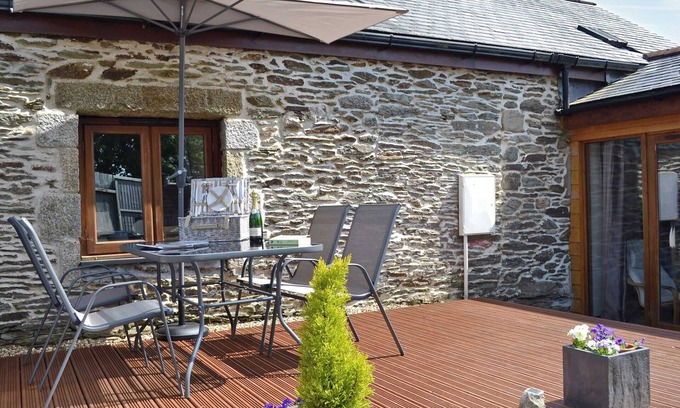 Maenporth Cabaña | Alojamiento de 2 habitaciones en Swan Pool, near Falmouth