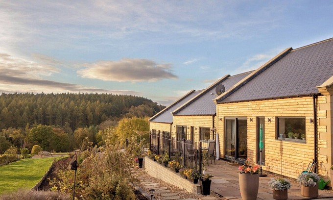 Consett Cabaña | Alojamiento de 2 habitaciones en Knitsley, near Lanchester
